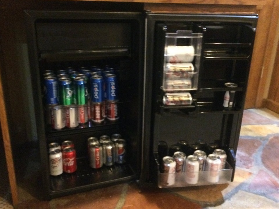 Complimentary soda Complimentary soda